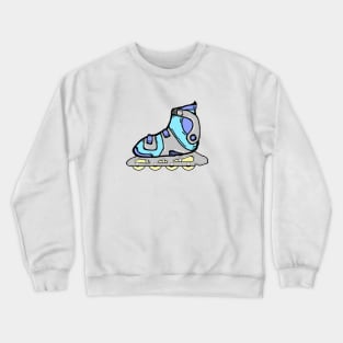 Rollerskate illustration Crewneck Sweatshirt